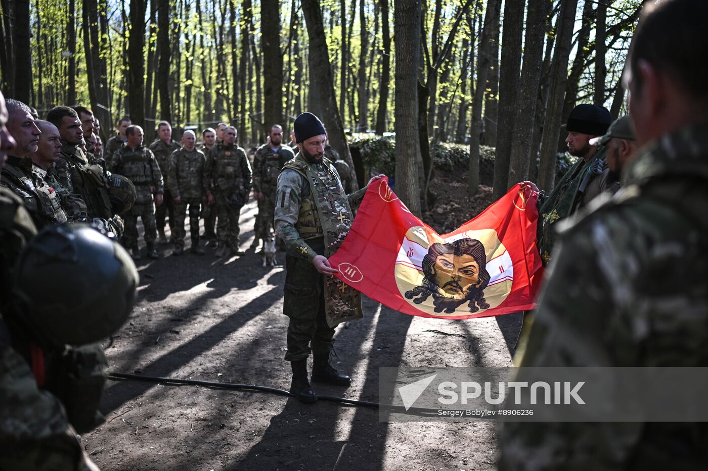 Russia Ukraine Kursk Attack Easter Service