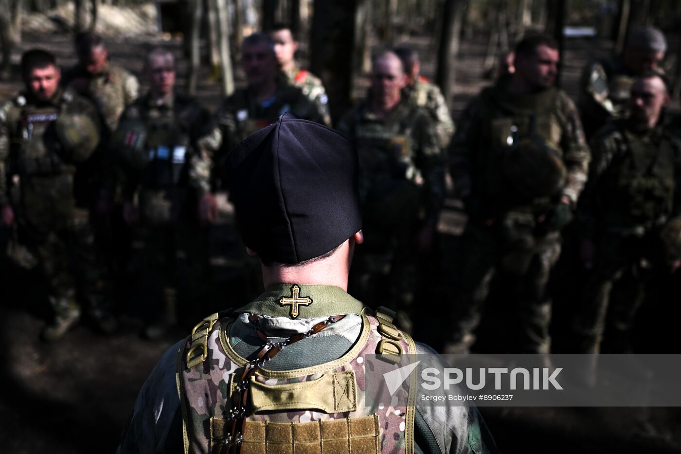 Russia Ukraine Kursk Attack Easter Service