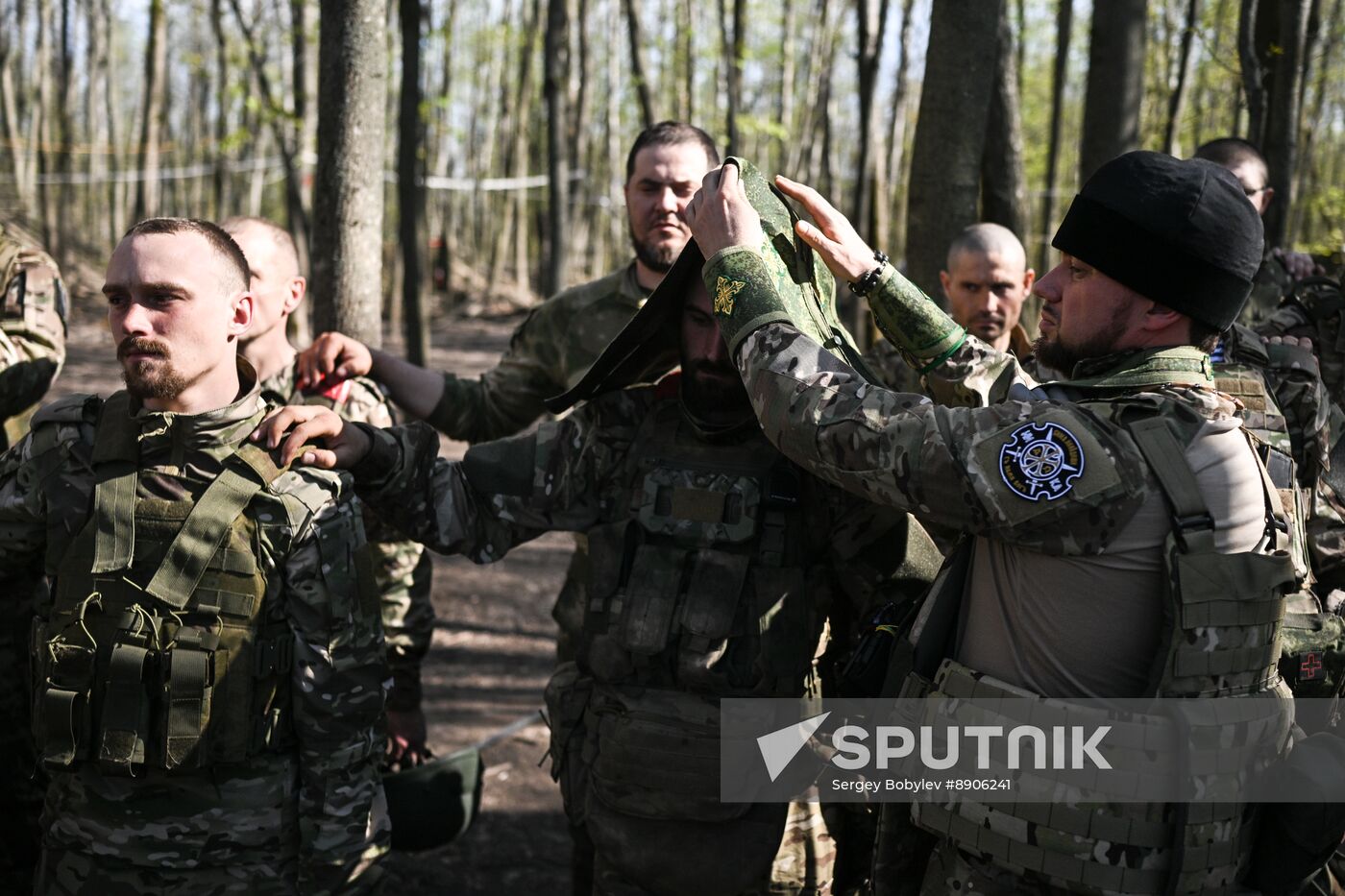 Russia Ukraine Kursk Attack Easter Service