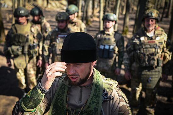 Russia Ukraine Kursk Attack Easter Service