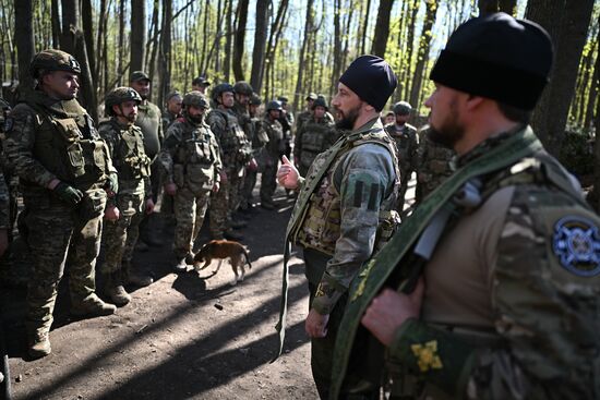Russia Ukraine Kursk Attack Easter Service