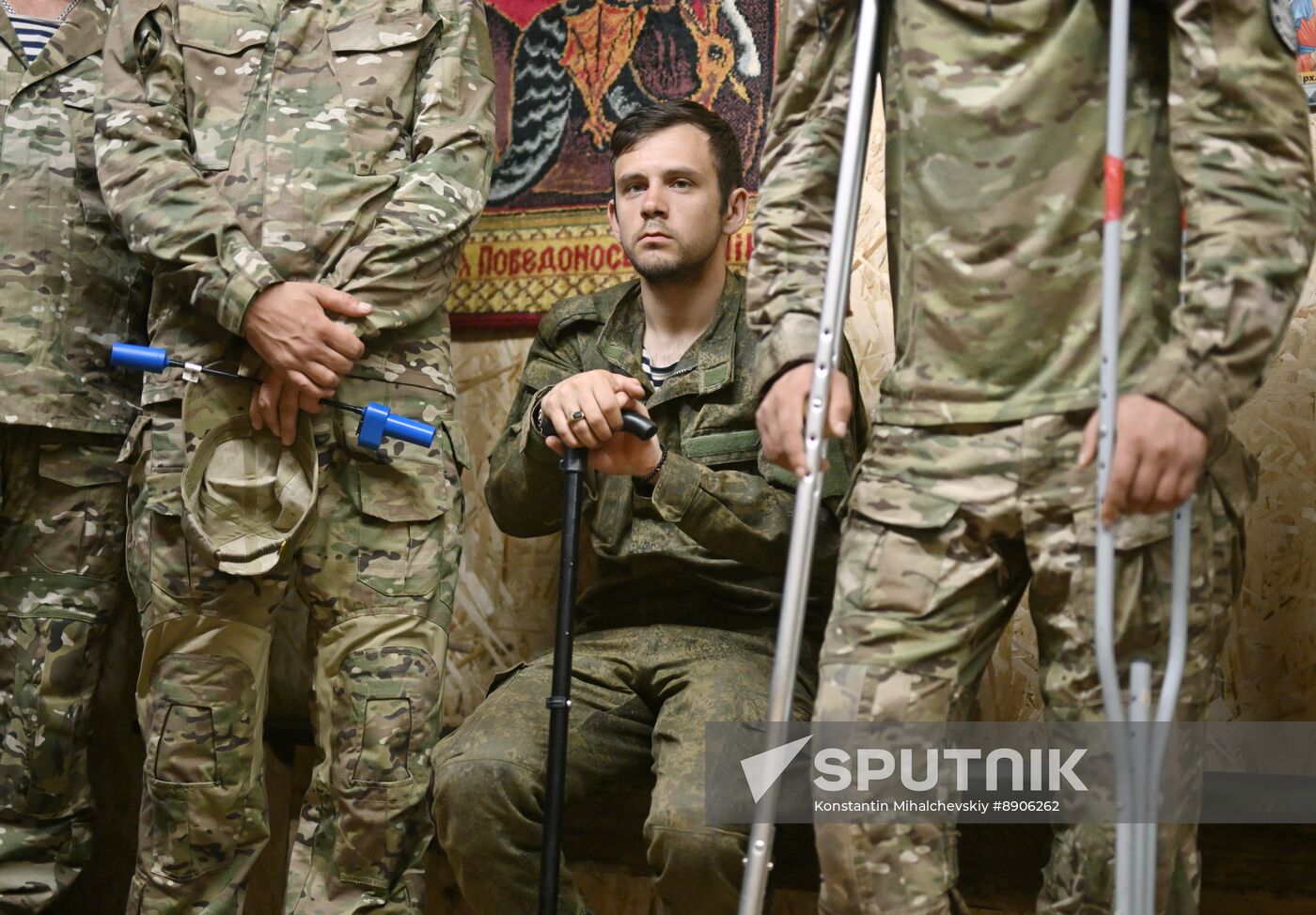 Russia Ukraine Military Operation Easter Service