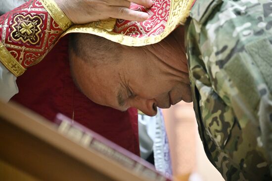 Russia Ukraine Military Operation Easter Service