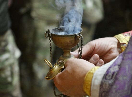 Russia Ukraine Military Operation Easter Service