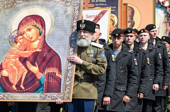 Russia Religion Orthodox Easter Celebrations