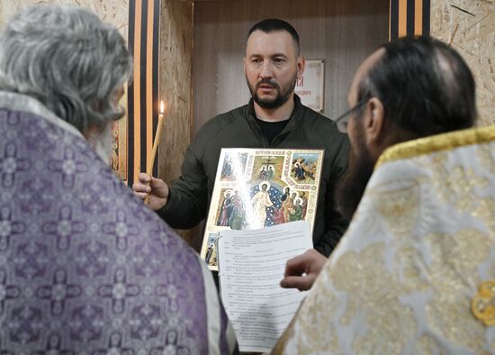 Russia Ukraine Military Operation Easter Service