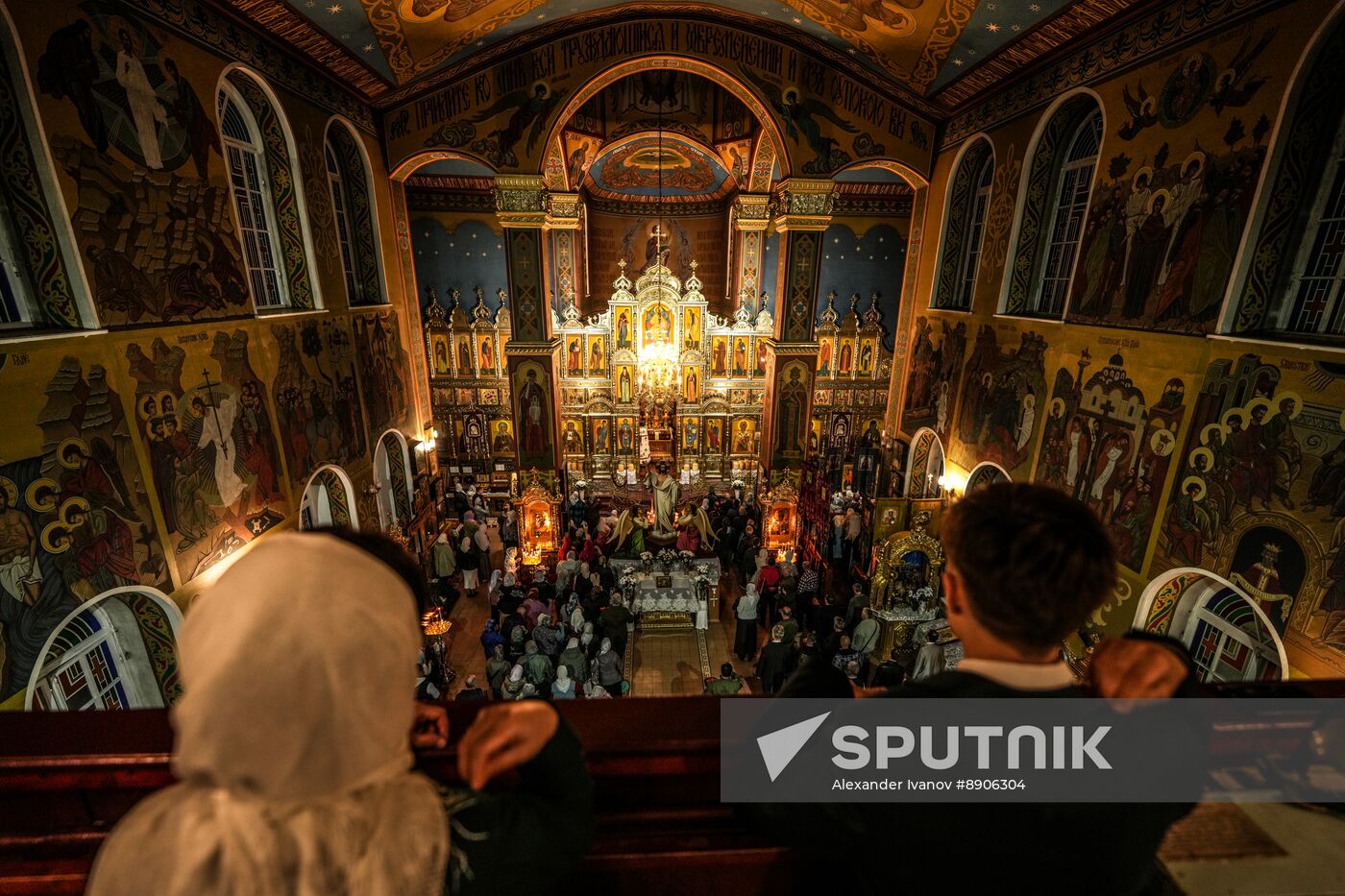 Russia DPR Religion Orthodox Easter