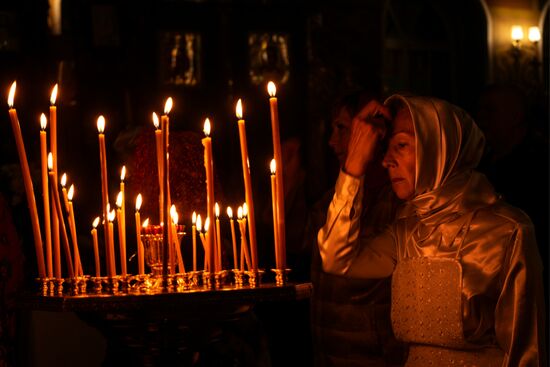 Russia DPR Religion Orthodox Easter