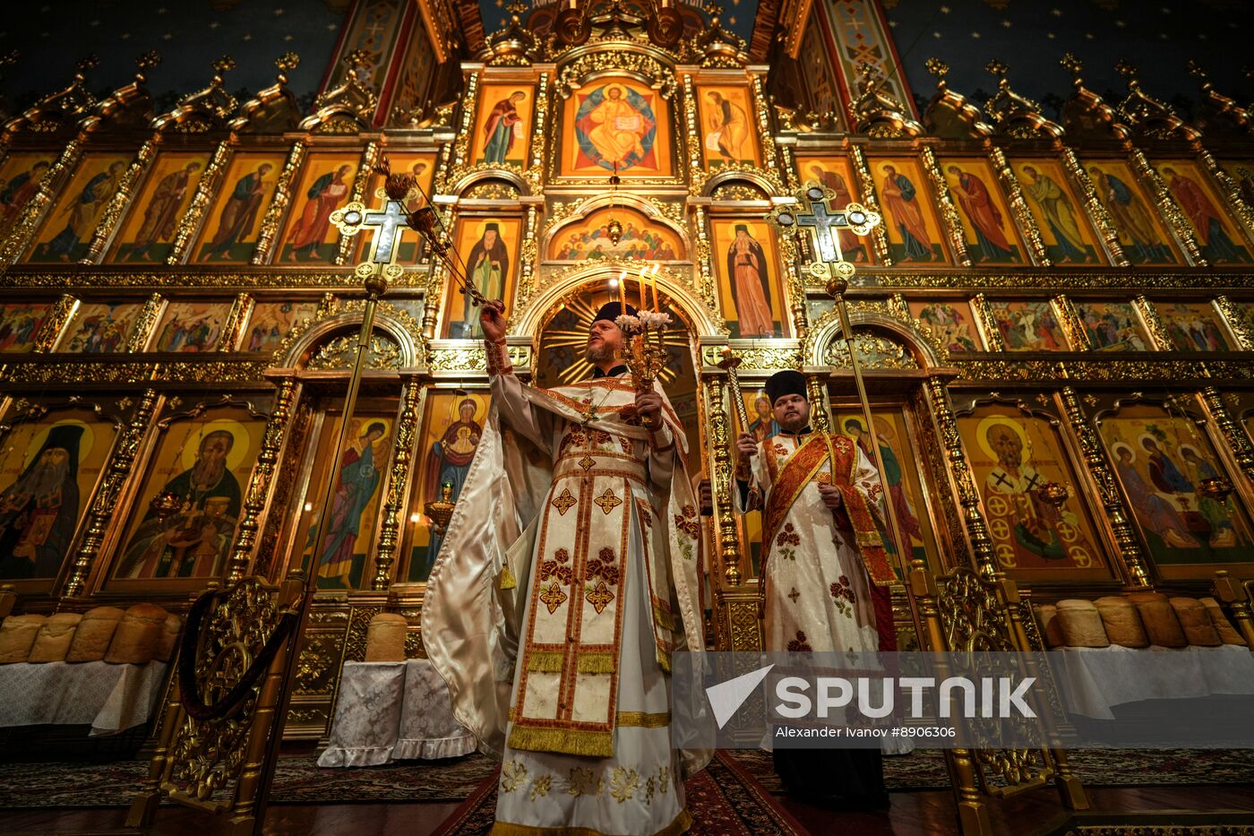 Russia DPR Religion Orthodox Easter