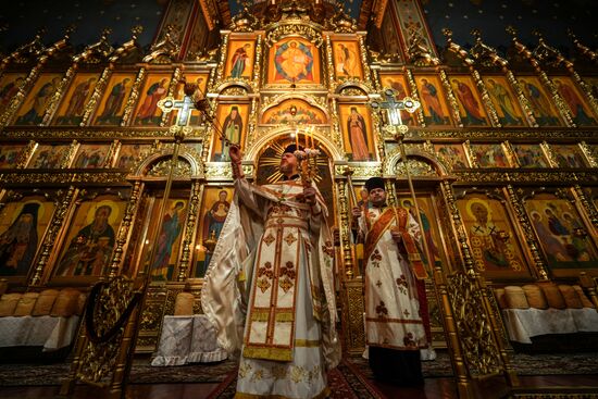 Russia DPR Religion Orthodox Easter