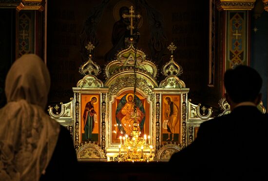 Russia DPR Religion Orthodox Easter