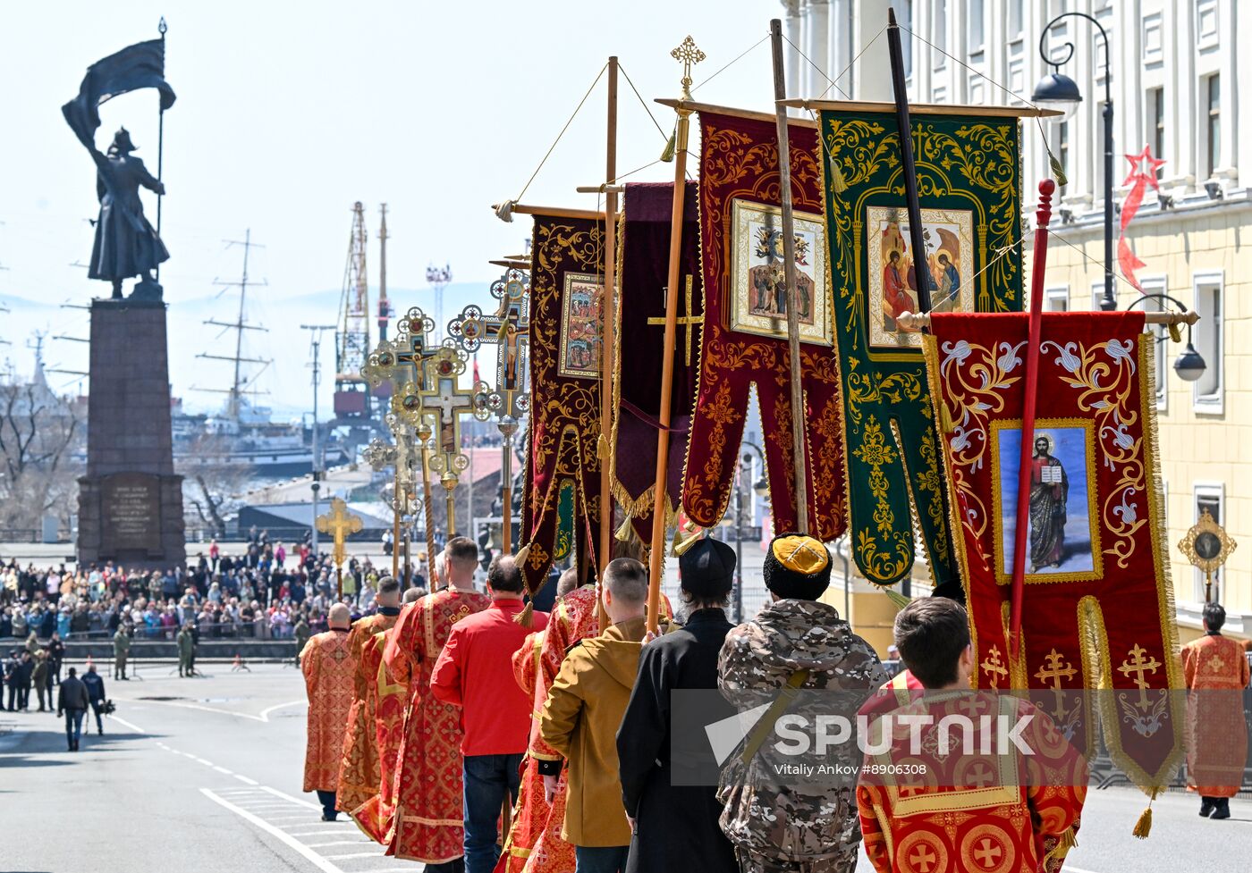 Russia Religion Orthodox Easter Celebrations