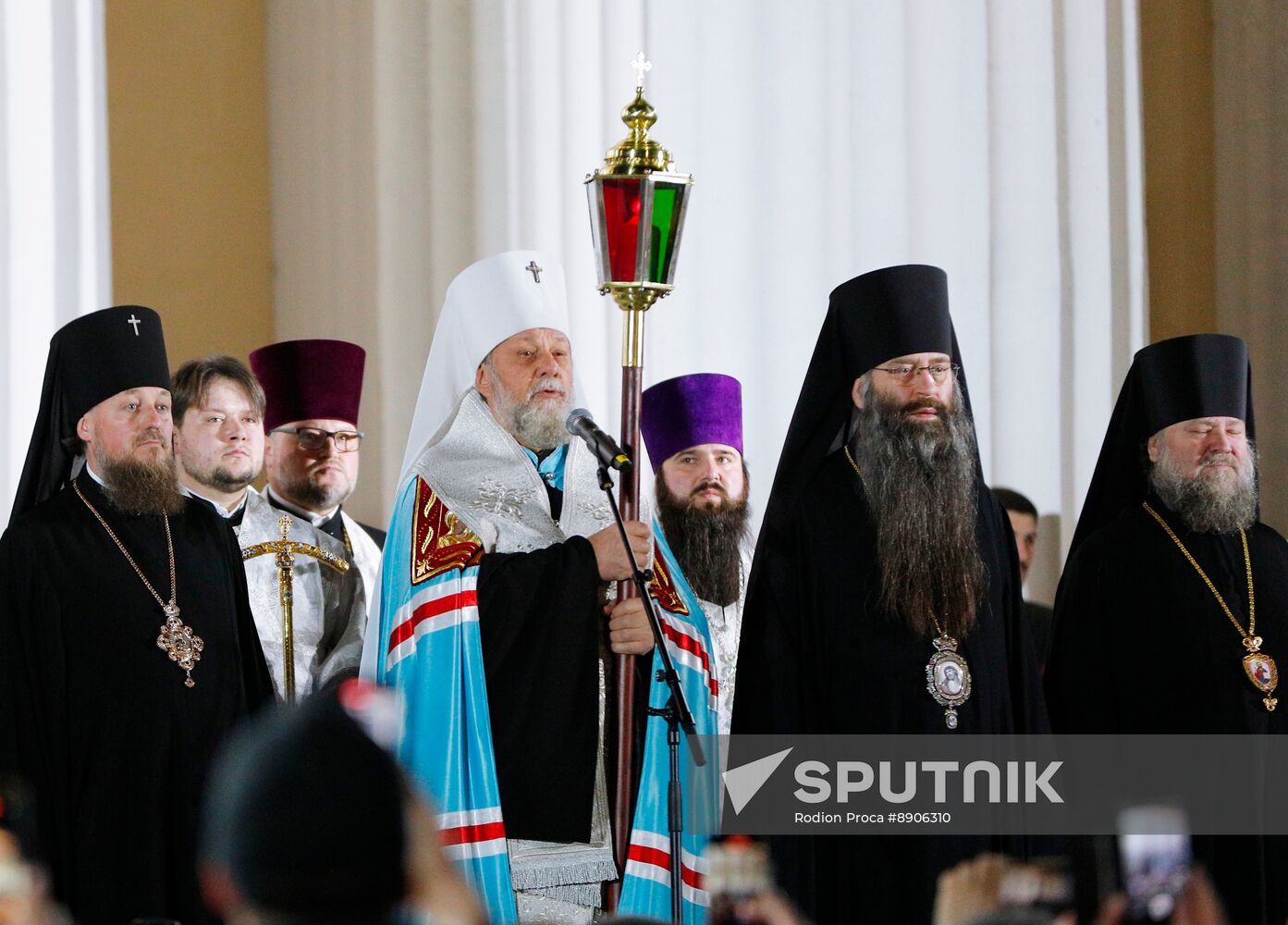 Moldova Religion Orthodox Easter Holy Fire