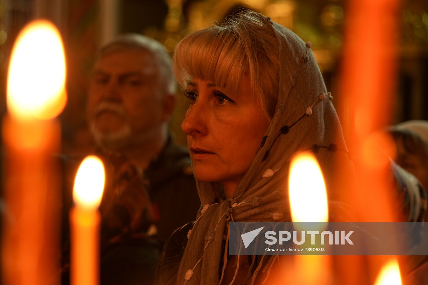 Russia DPR Religion Orthodox Easter