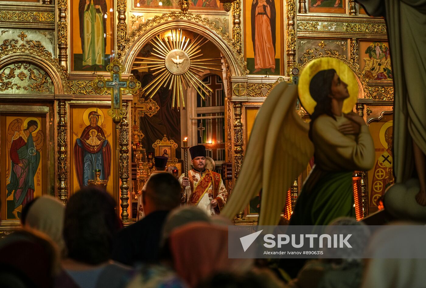 Russia DPR Religion Orthodox Easter