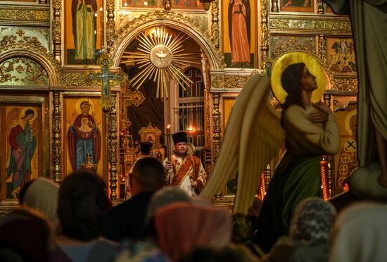 Russia DPR Religion Orthodox Easter