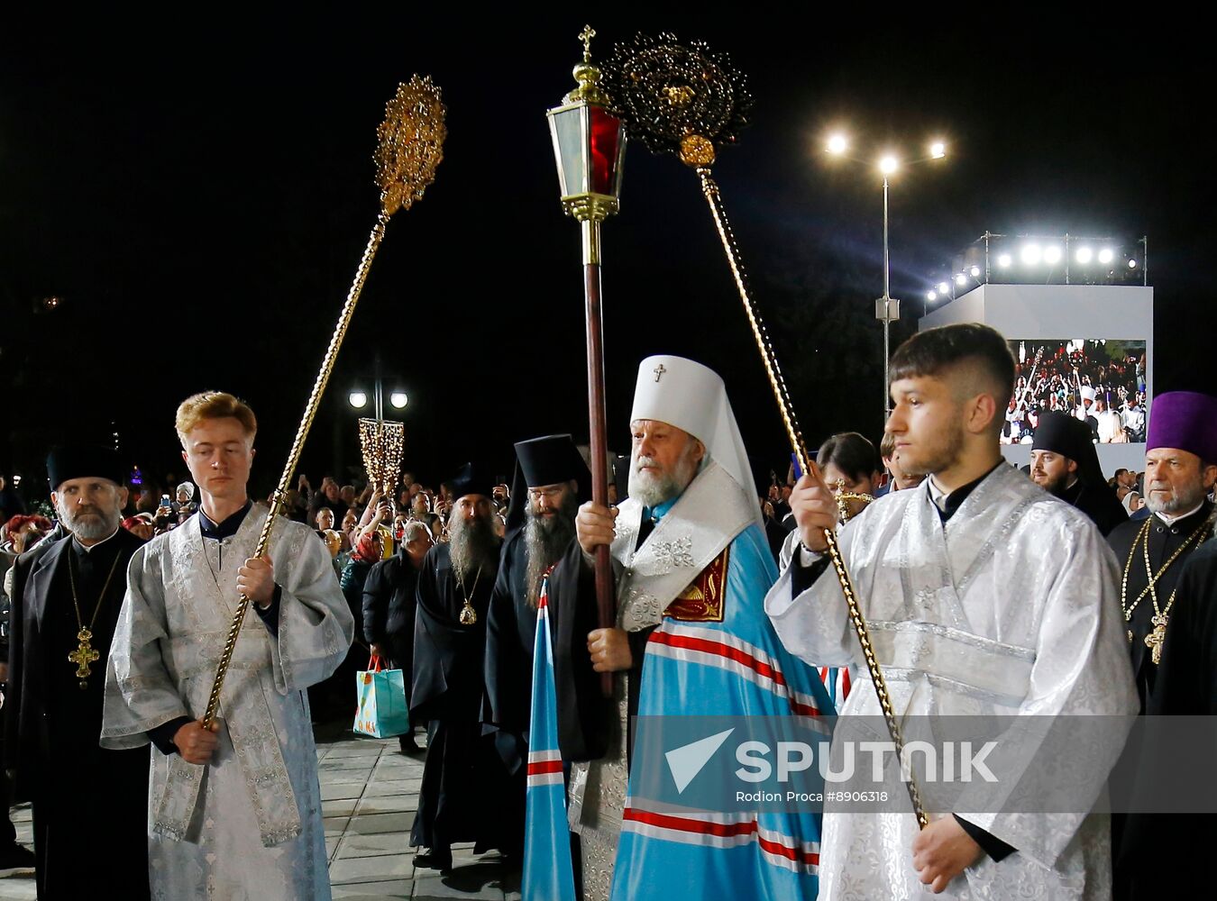 Moldova Religion Orthodox Easter Holy Fire