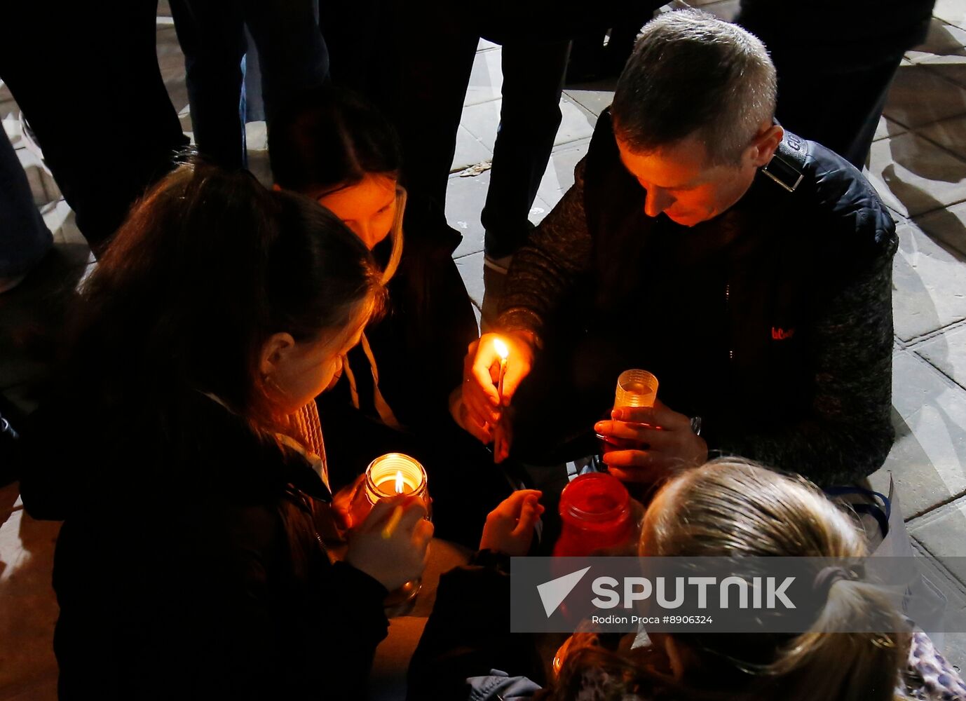 Moldova Religion Orthodox Easter Holy Fire