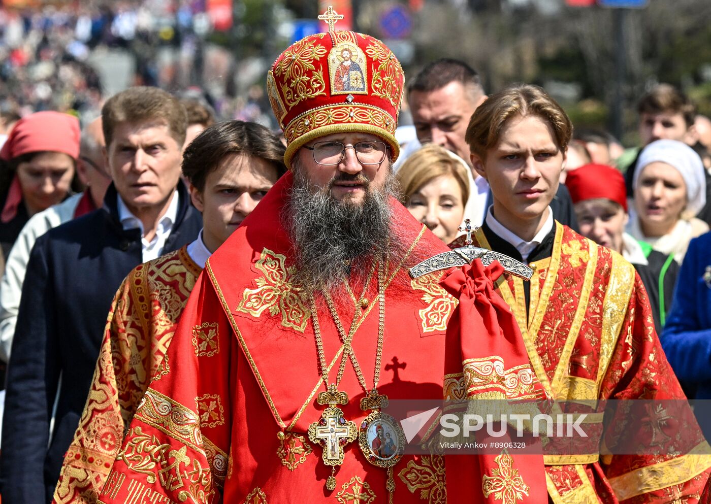 Russia Religion Orthodox Easter Celebrations
