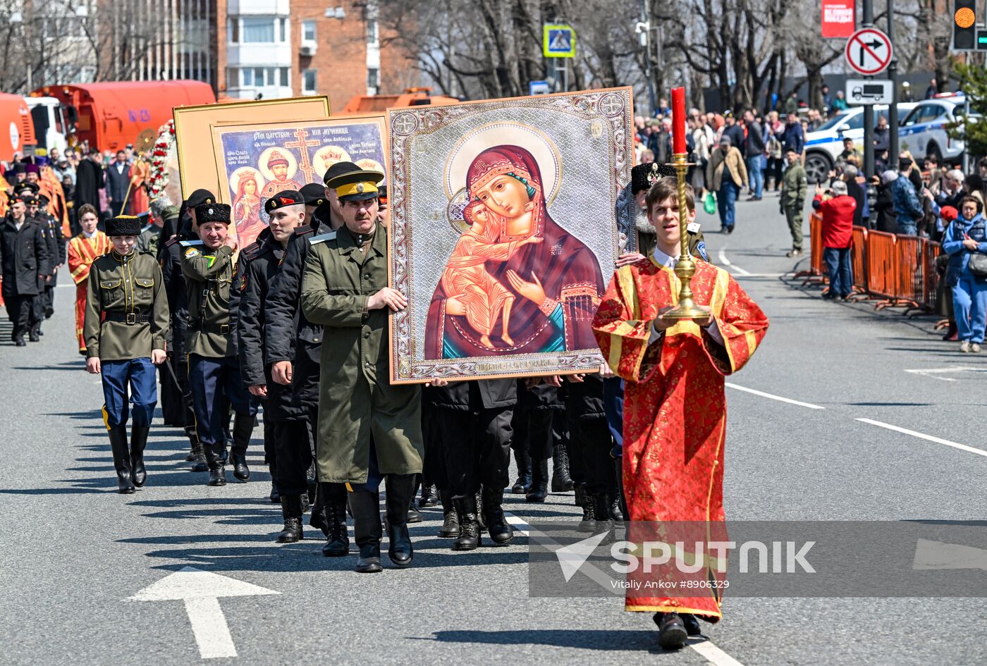 Russia Religion Orthodox Easter Celebrations