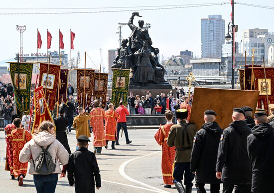 Russia Religion Orthodox Easter Celebrations