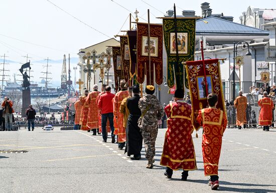 Russia Religion Orthodox Easter Celebrations