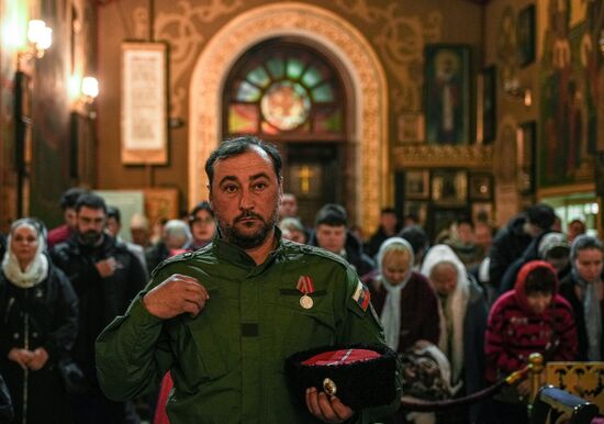 Russia DPR Religion Orthodox Easter