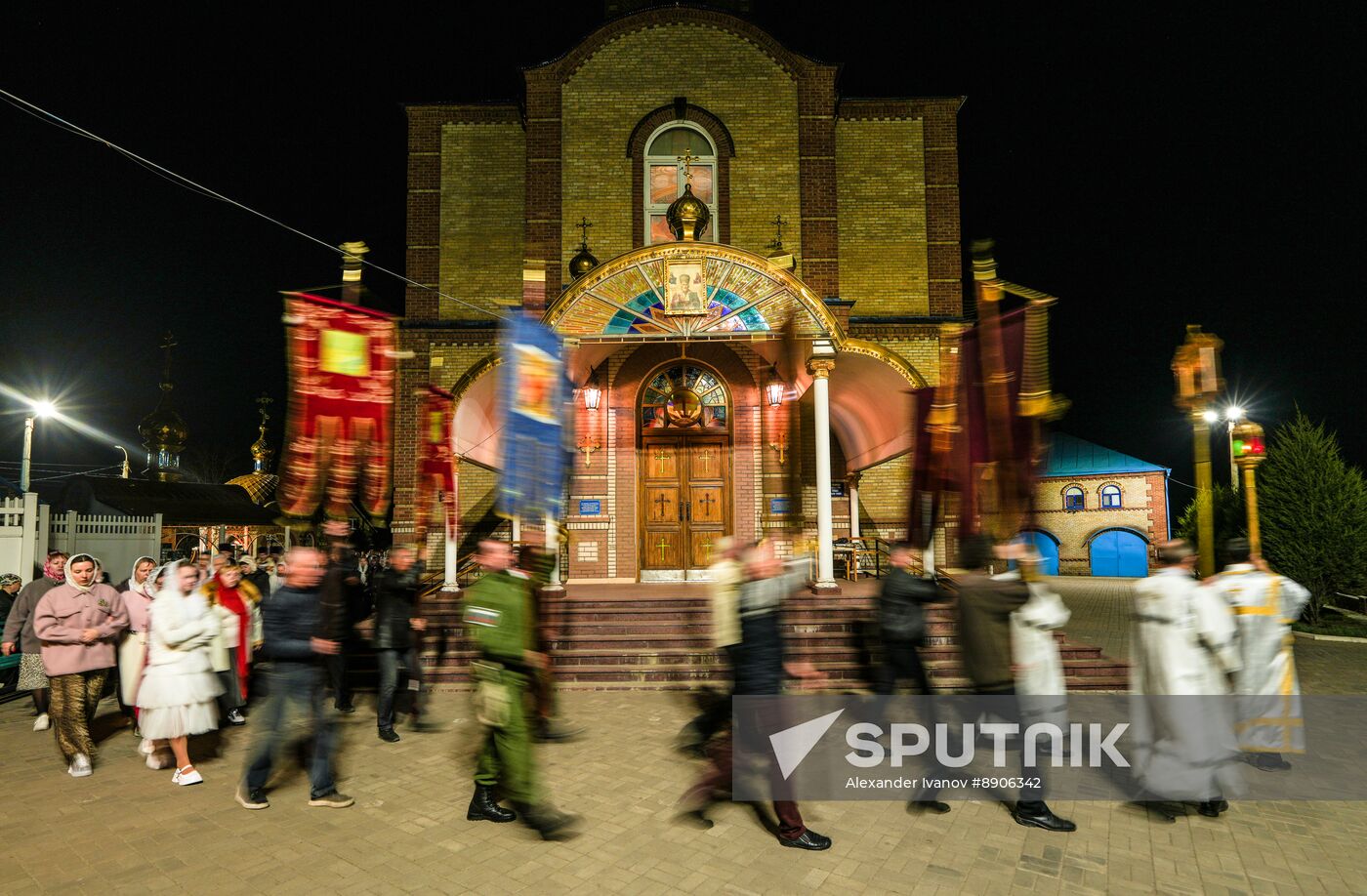 Russia DPR Religion Orthodox Easter