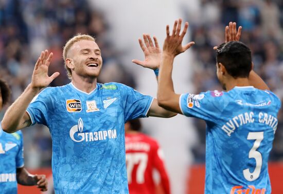 Russia Soccer Premier-League Zenit - Khimki