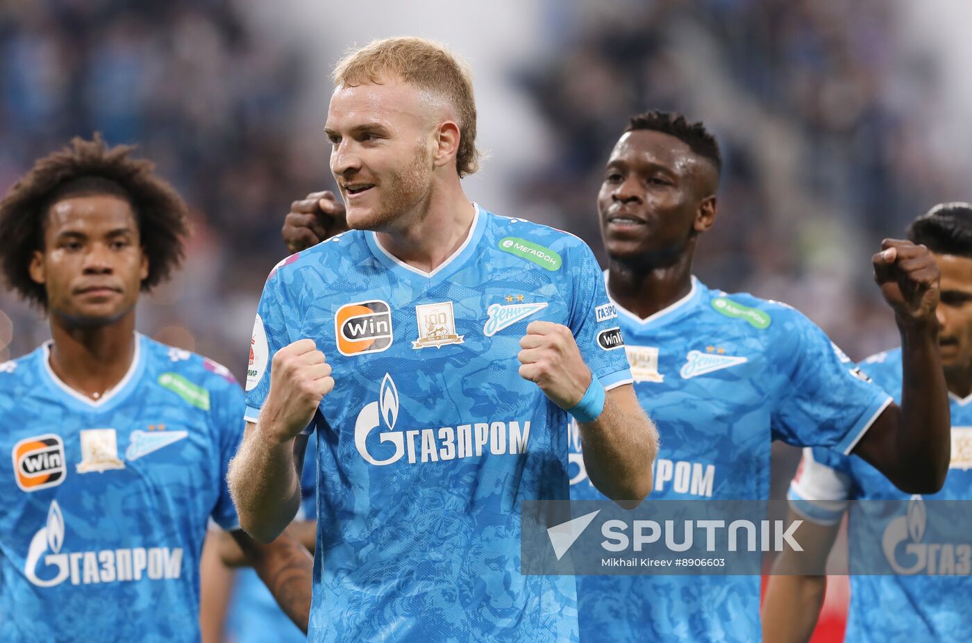 Russia Soccer Premier-League Zenit - Khimki