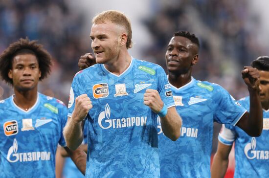 Russia Soccer Premier-League Zenit - Khimki