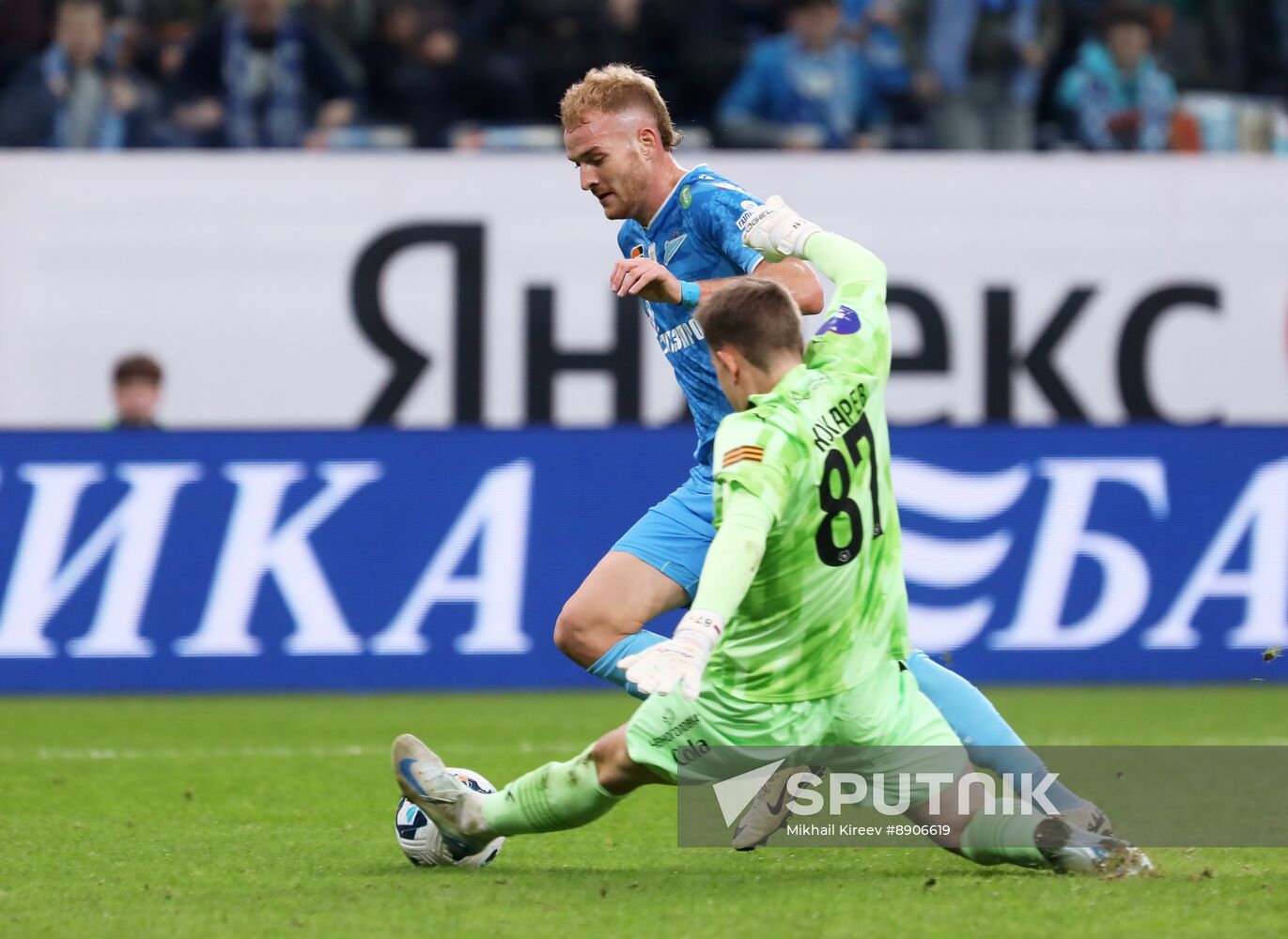 Russia Soccer Premier-League Zenit - Khimki