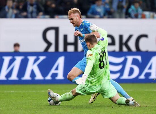 Russia Soccer Premier-League Zenit - Khimki