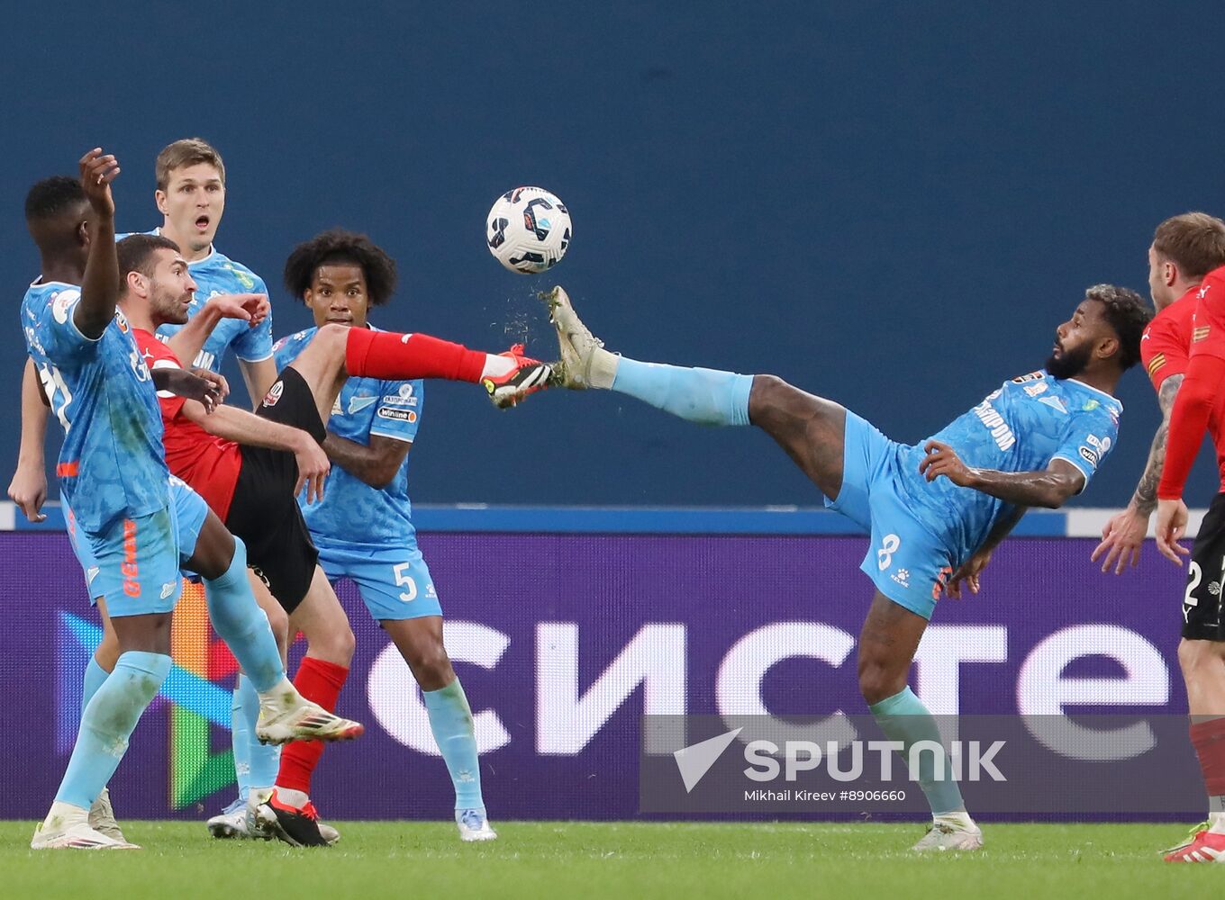 Russia Soccer Premier-League Zenit - Khimki