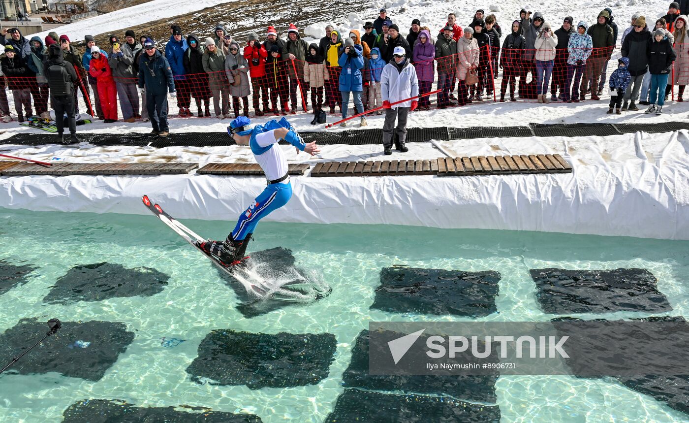 Russia Ski Season Ending Event