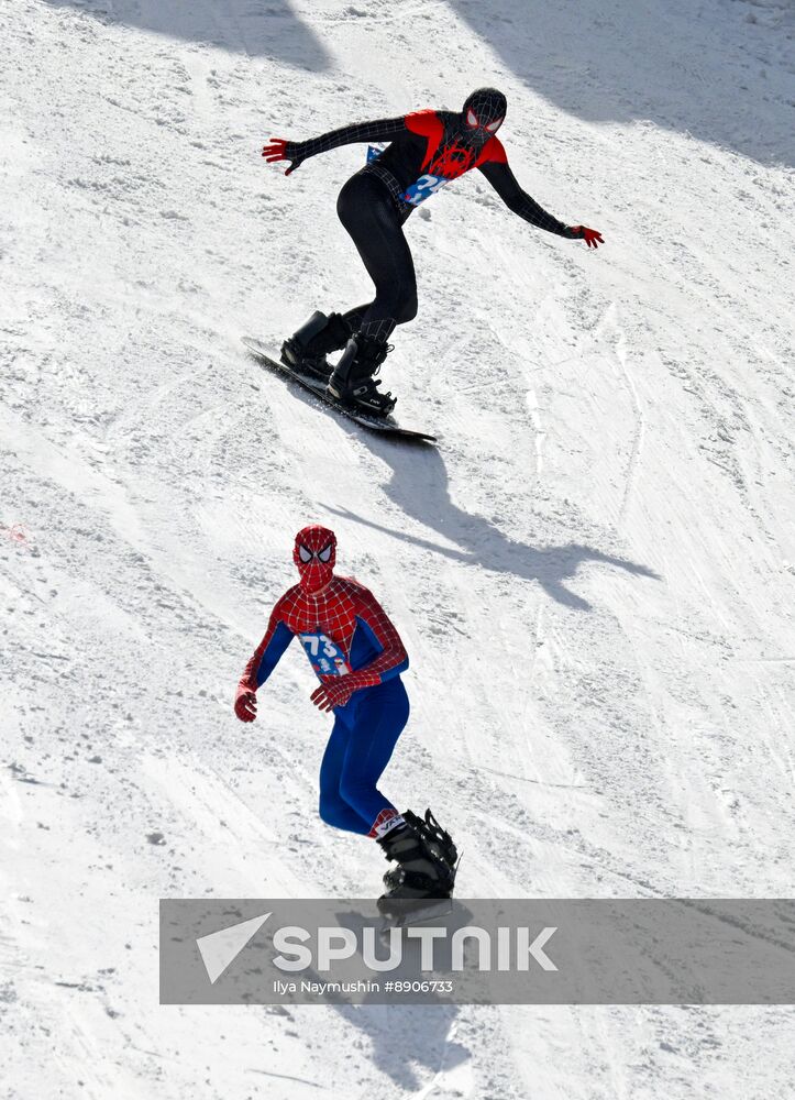 Russia Ski Season Ending Event