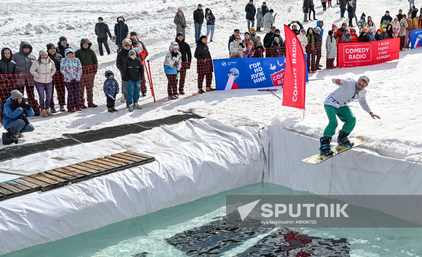 Russia Ski Season Ending Event