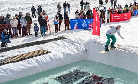 Russia Ski Season Ending Event