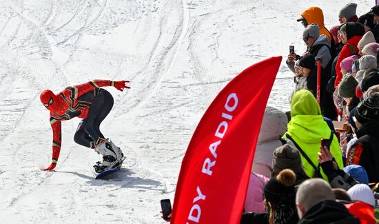 Russia Ski Season Ending Event