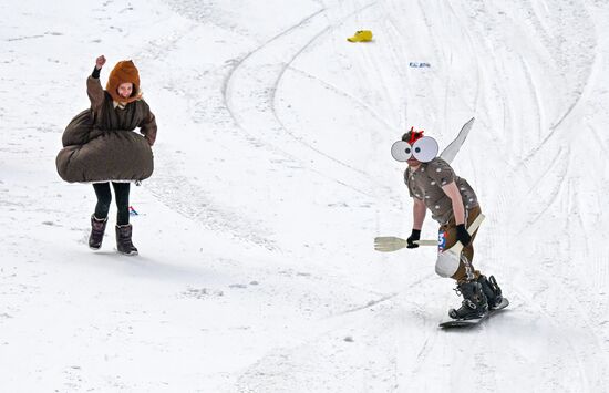 Russia Ski Season Ending Event