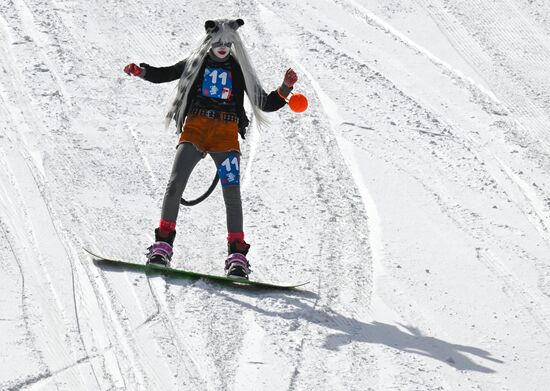 Russia Ski Season Ending Event