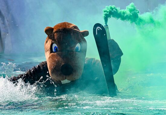 Russia Ski Season Ending Event