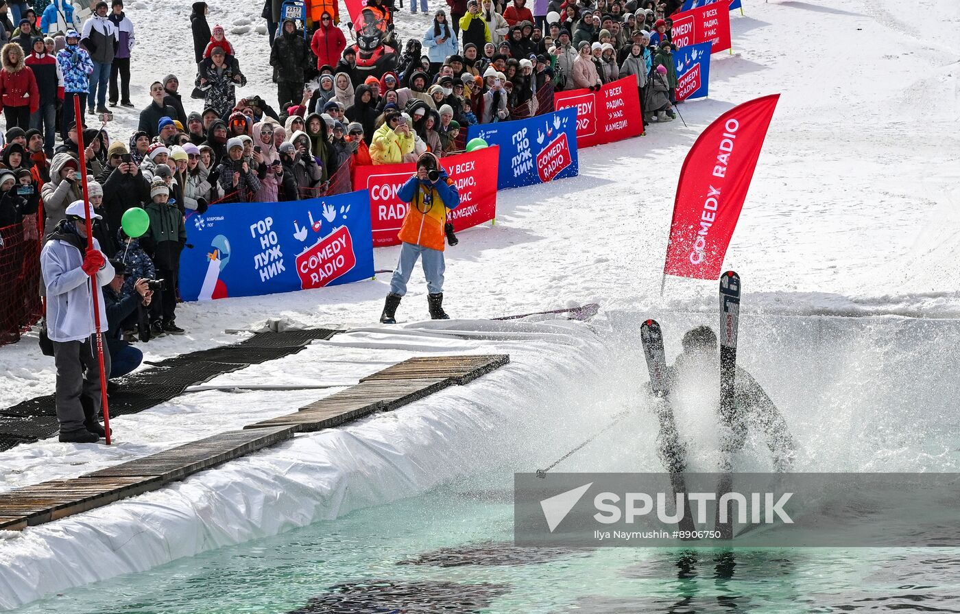 Russia Ski Season Ending Event