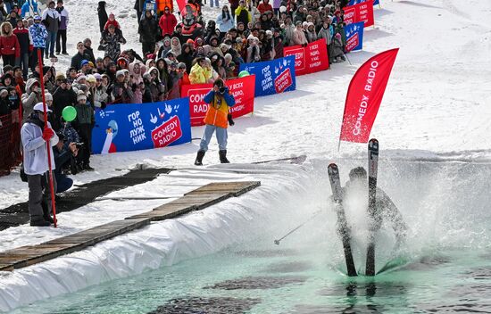 Russia Ski Season Ending Event