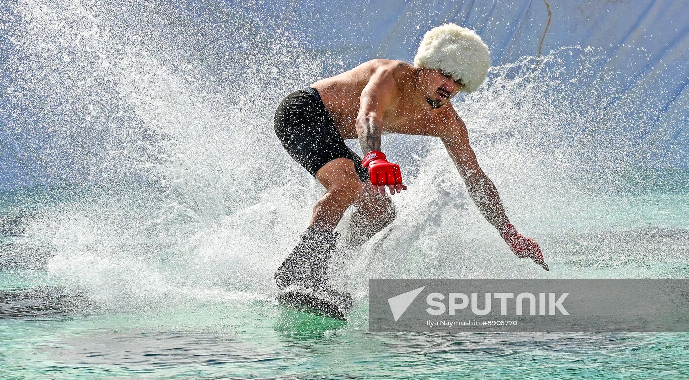 Russia Ski Season Ending Event