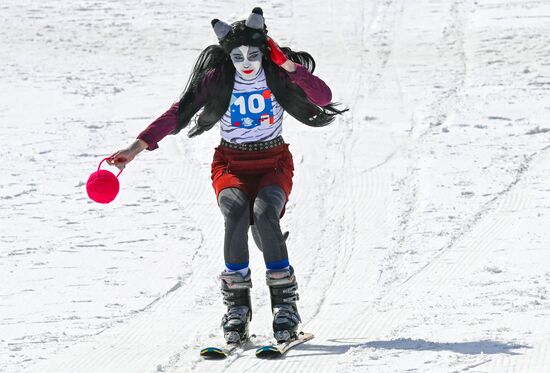 Russia Ski Season Ending Event