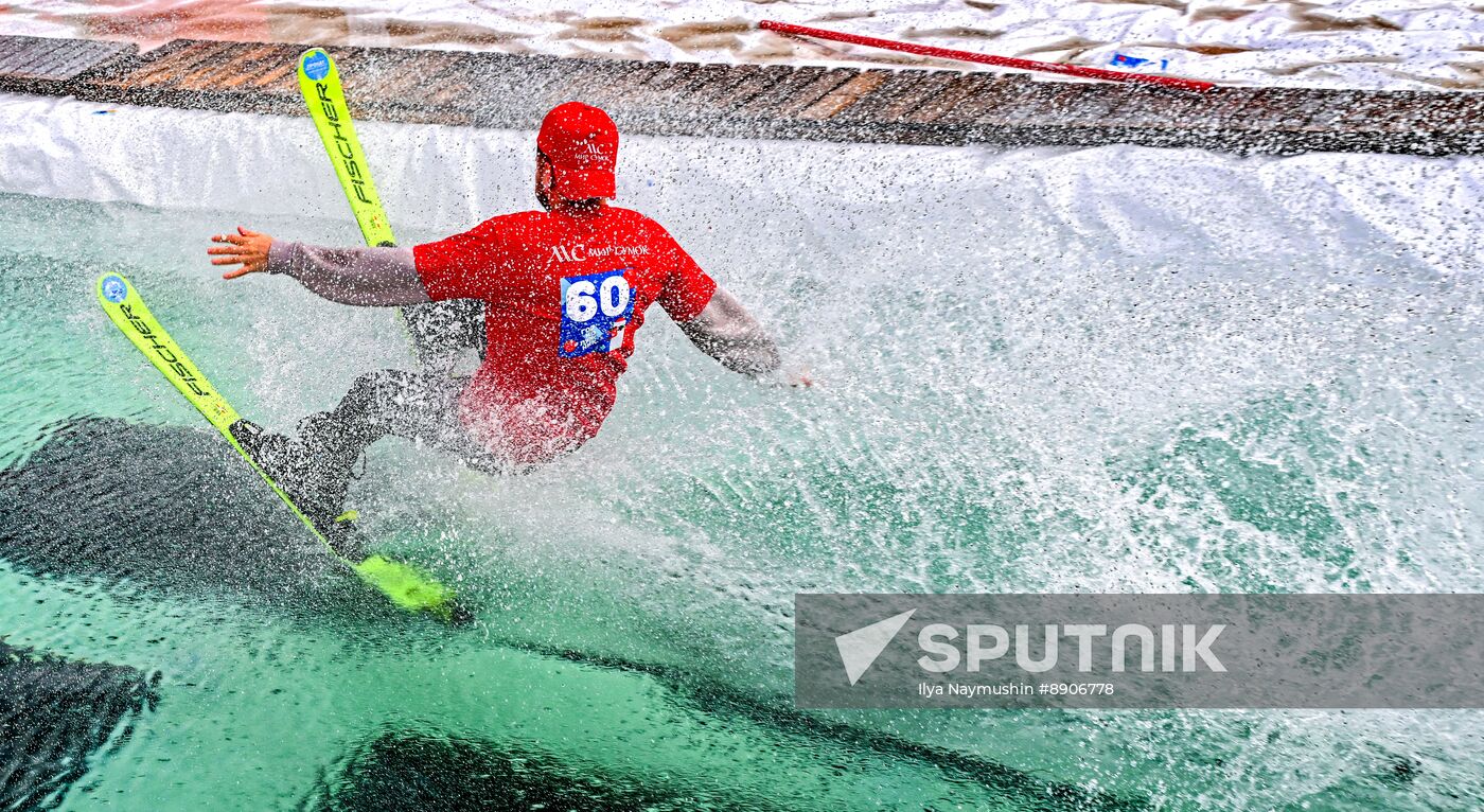Russia Ski Season Ending Event