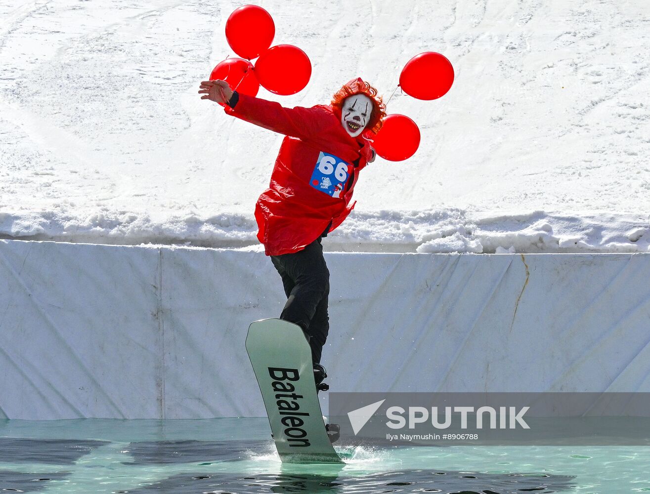 Russia Ski Season Ending Event