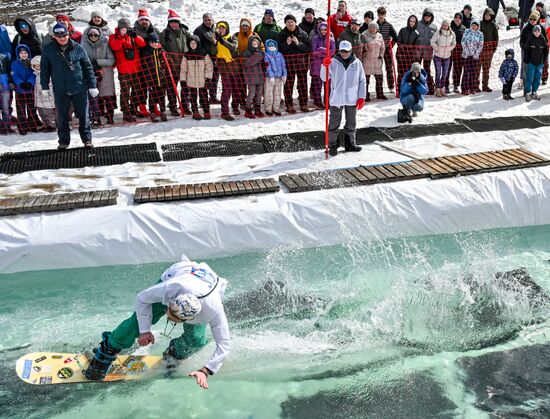 Russia Ski Season Ending Event
