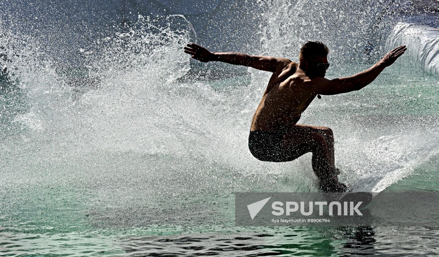 Russia Ski Season Ending Event